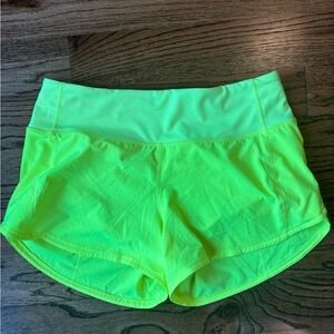 Lululemon speed up shorts size 6